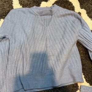 Kohl's Light Blue V-Neck Sweater